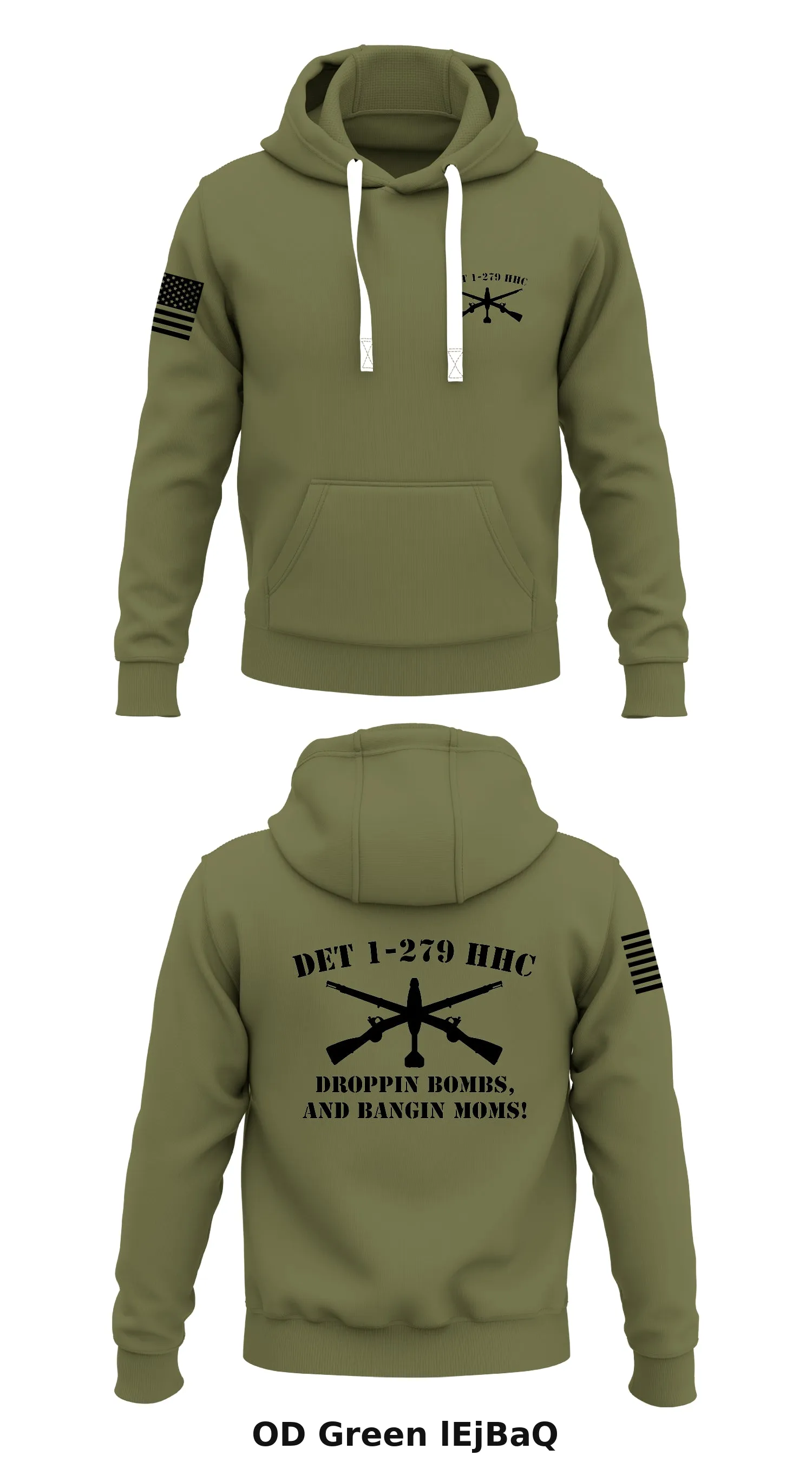 DET 1-279 HHC Store 1  Core Men's Hooded Performance Sweatshirt - lEjBaQ