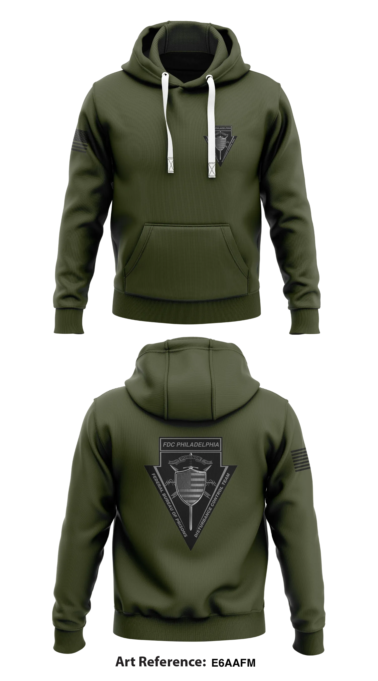 Disturbance Control Team Store 1  Core Men's Hooded Performance Sweatshirt - E6AAFM