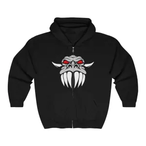 Dragon Face - Men's Zip Hoodie