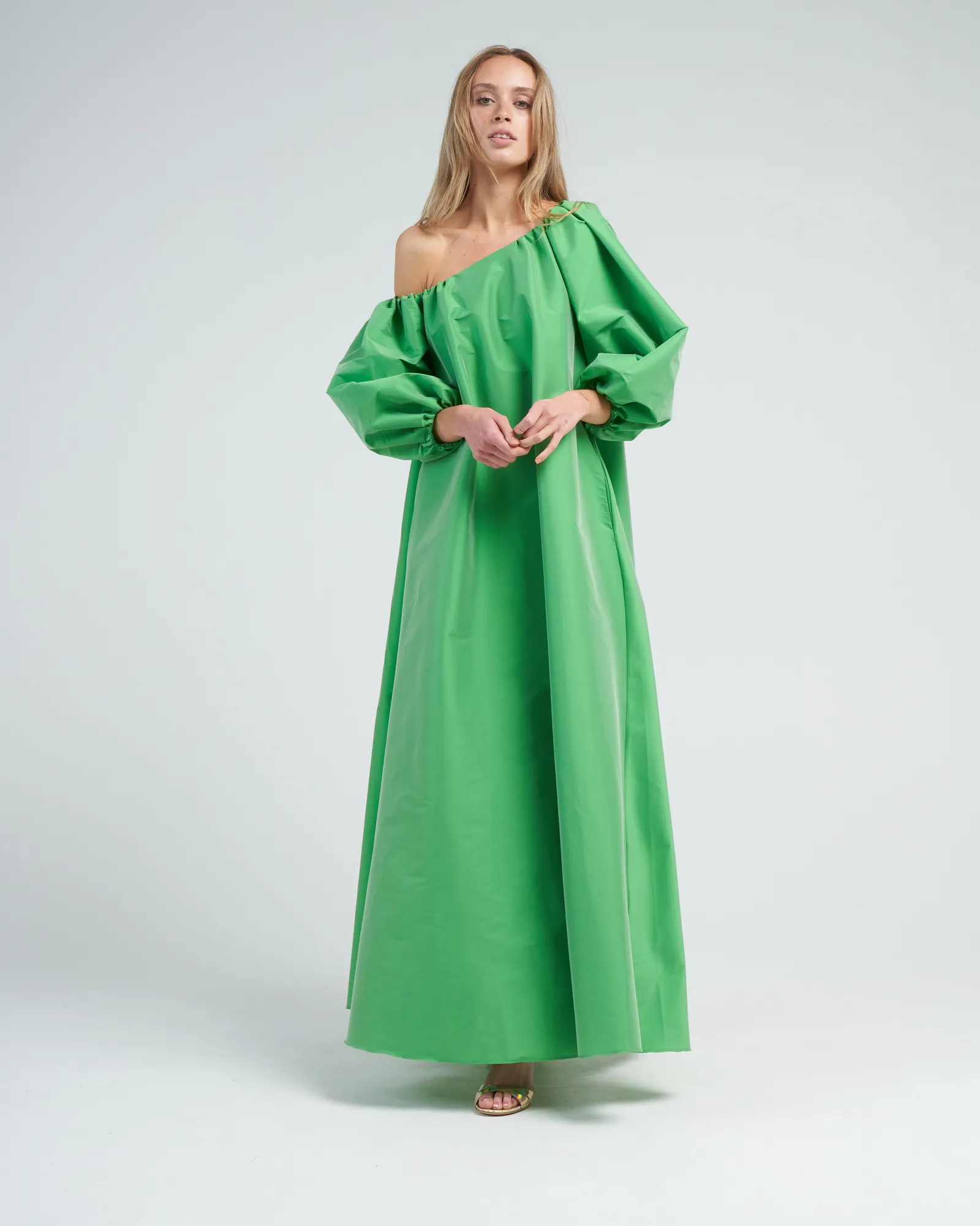 dress nathalie - grass green