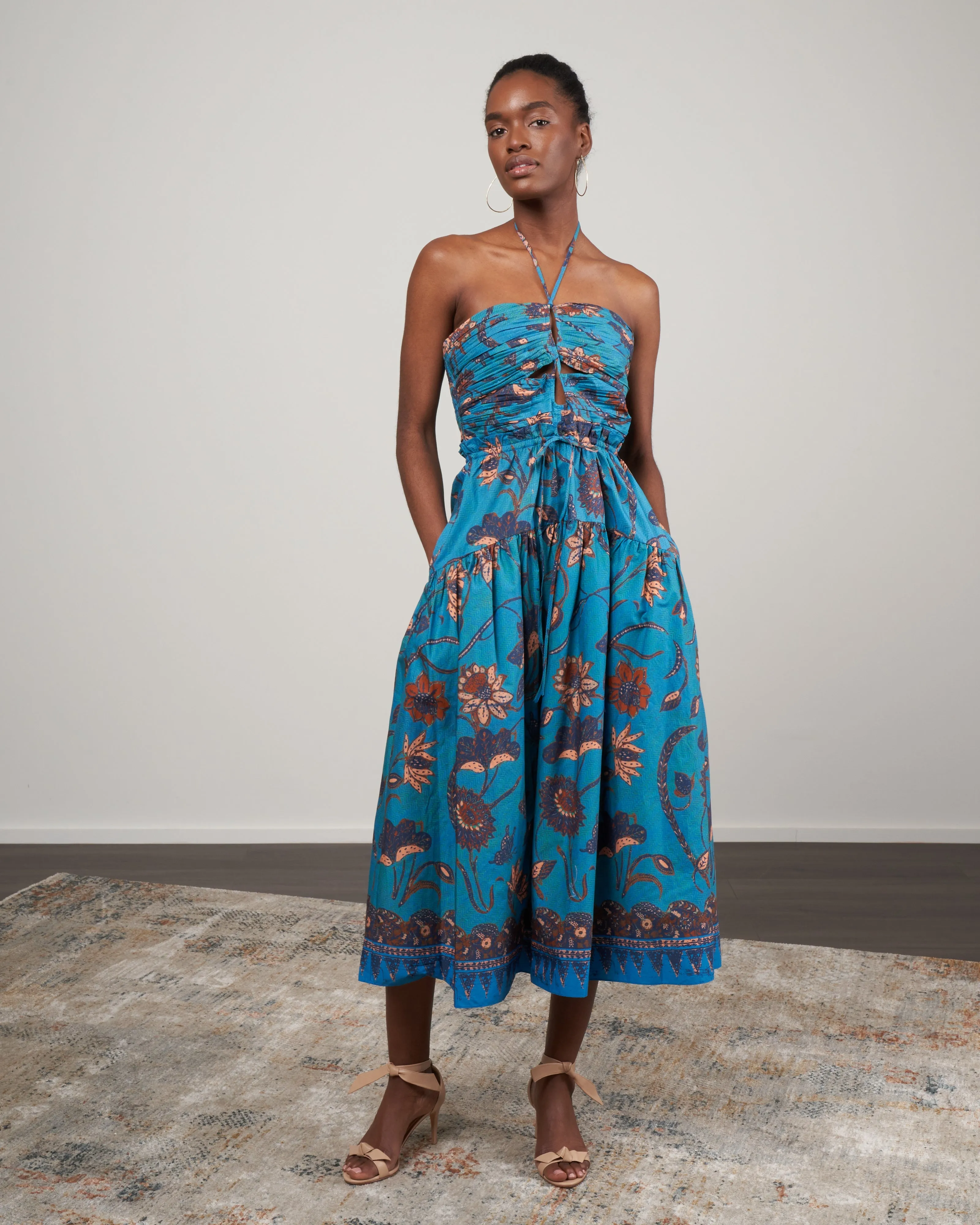 ella dress - lagoon
