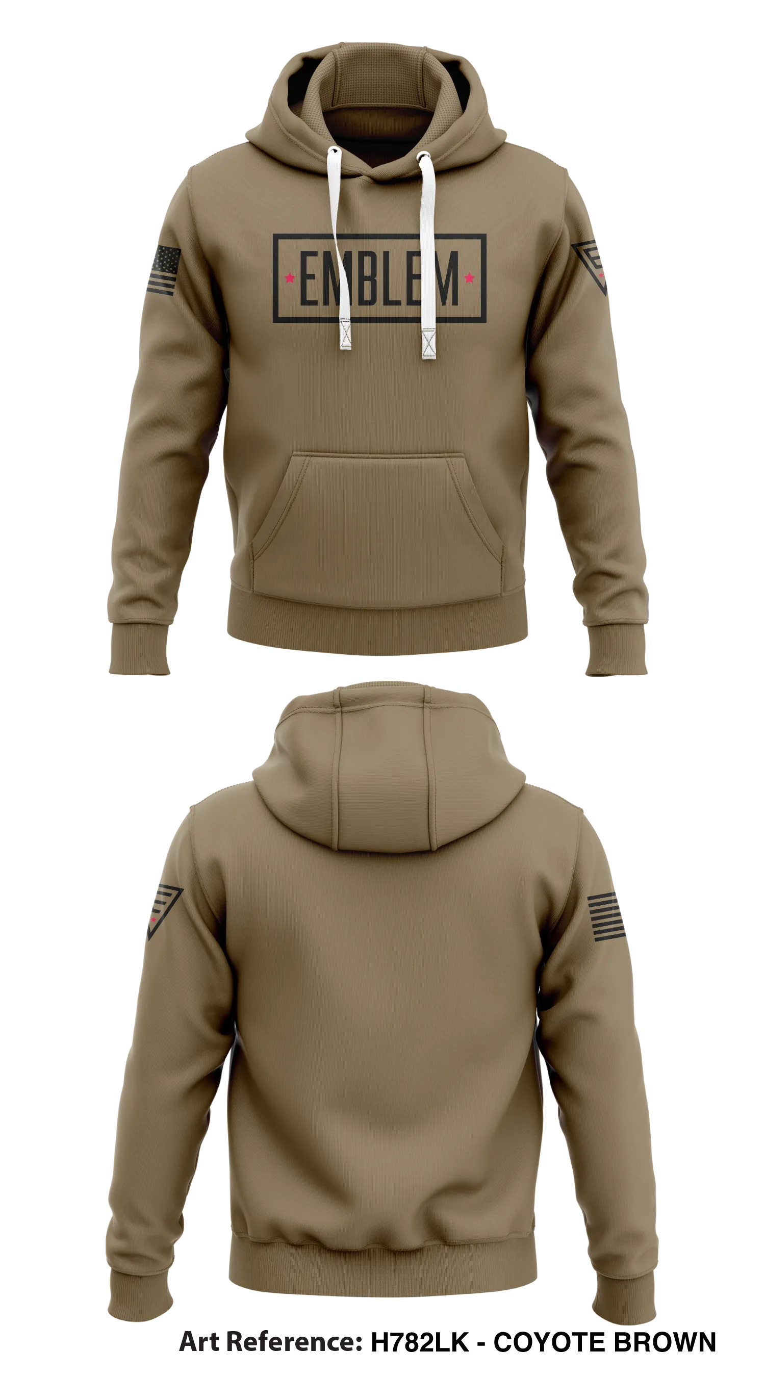 Emblem Athletic Team Store Core Men's Hooded Performance Sweatshirt - H782LK