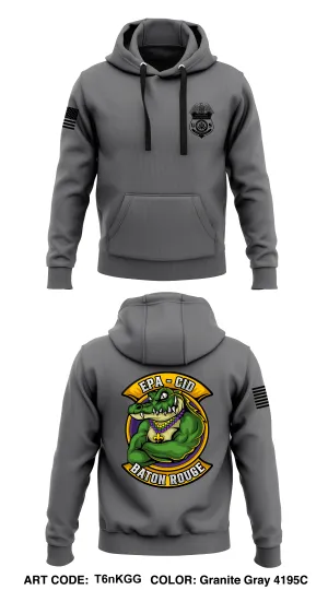 EPA-CID Baton Rouge Resident Office Store 1  Core Men's Hooded Performance Sweatshirt - T6nKGG