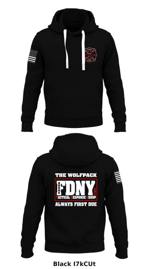 FDNY Bronx Tactical Response Group Store 1  Core Men's Hooded Performance Sweatshirt - I7kCUt