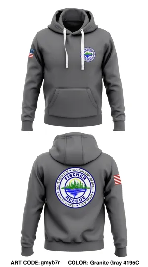 FISCHER RESCUE Store 1  Core Men's Hooded Performance Sweatshirt - gmyb7r