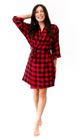 Flannel Bridal and Bridesmaid Robes