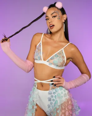 Flower Power Mesh Top
