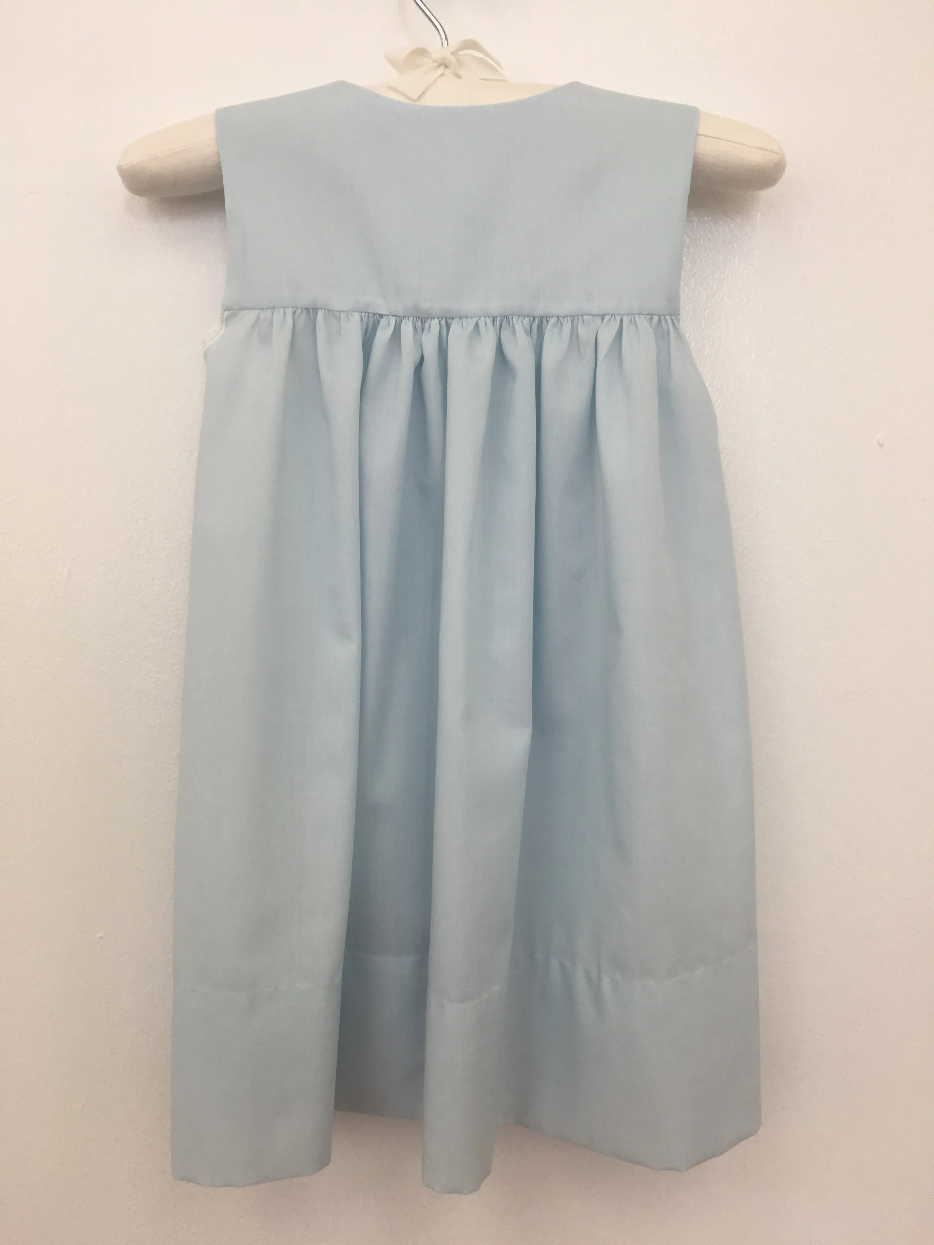 Frances Rose Baby Blue Sundress