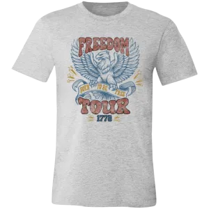 Freedom Tour Born to Be Free Bella Canvas Tee – Celebrate Your Spirit of Independence