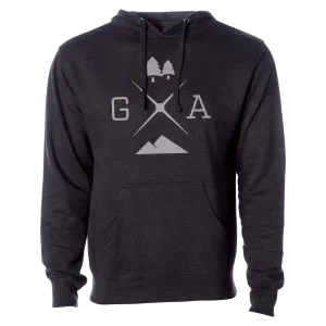 GA Adventure Hoodie | Dark Grey Heather