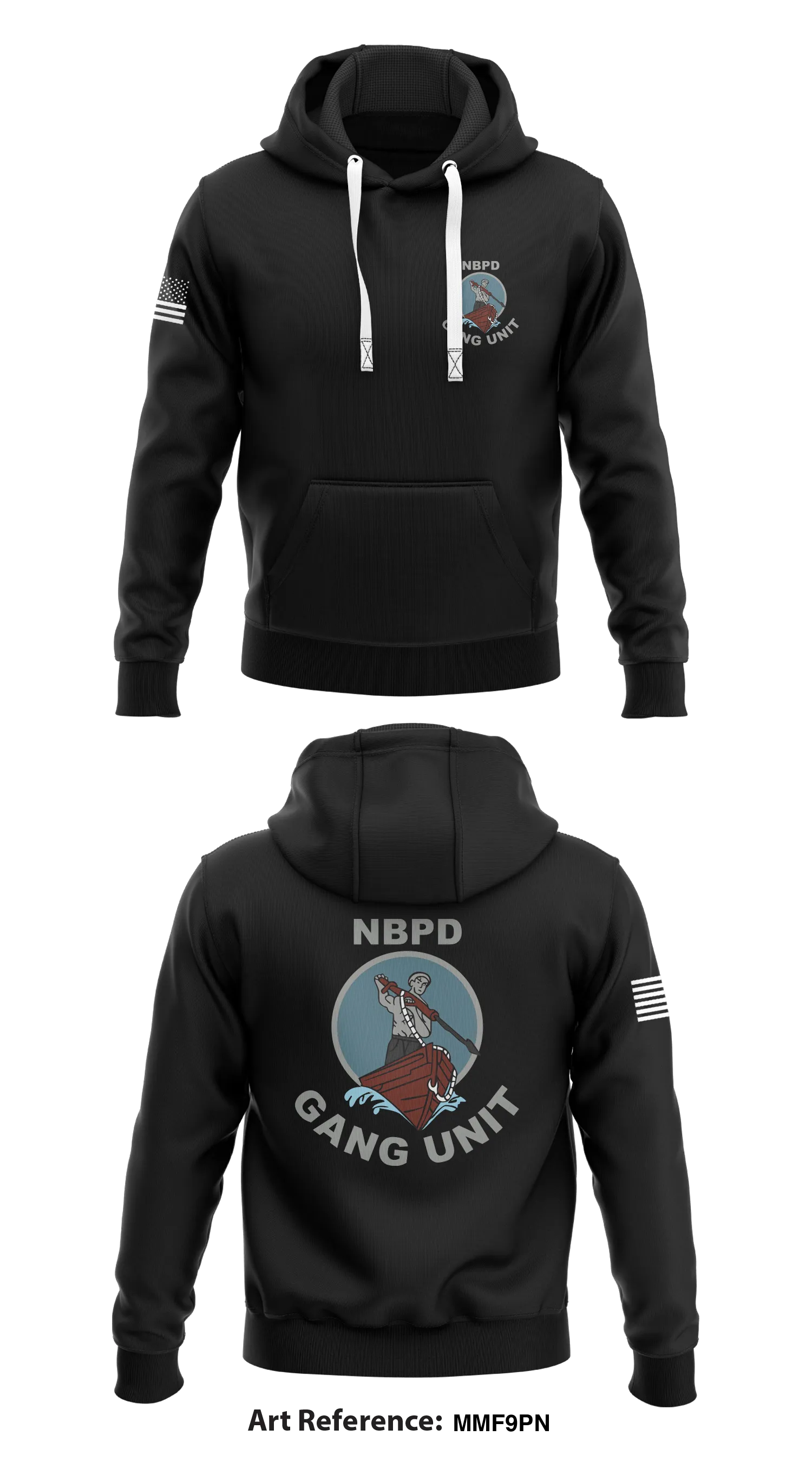 Gang Unit Store 1  Core Men's Hooded Performance Sweatshirt - mmF9PN