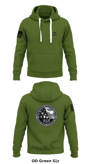 GCRTA Emergency Service Team (EST) Store 1  Core Men's Hooded Performance Sweatshirt - G|z