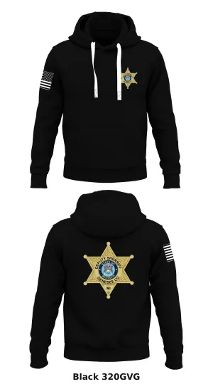 Genesee County Sheriffs office Store 1  Core Men's Hooded Performance Sweatshirt - 320GVG