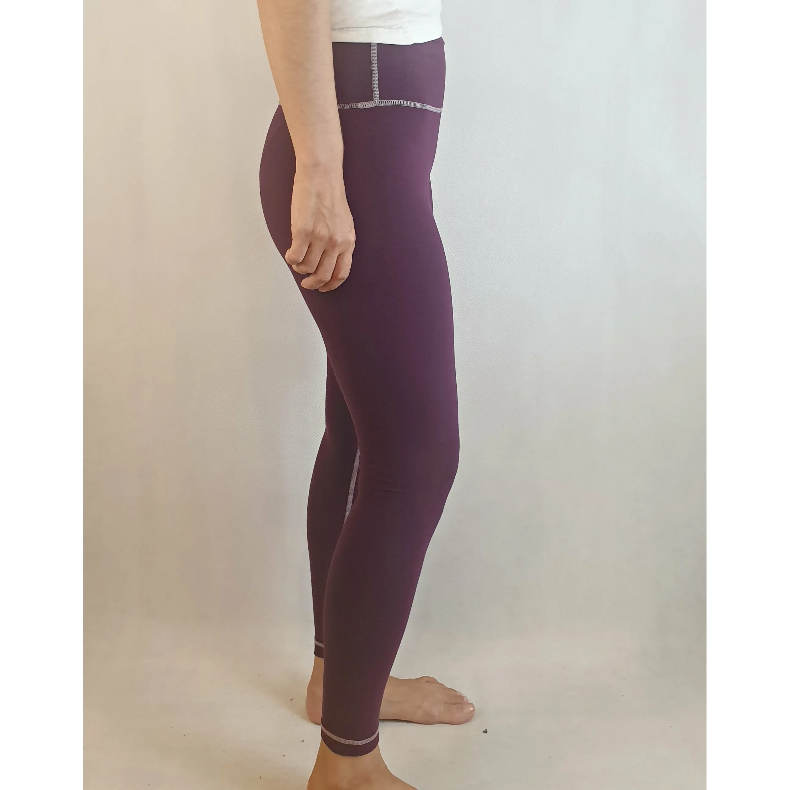 Gorman purple yoga pants / running pants size 6 (fits 6-8)