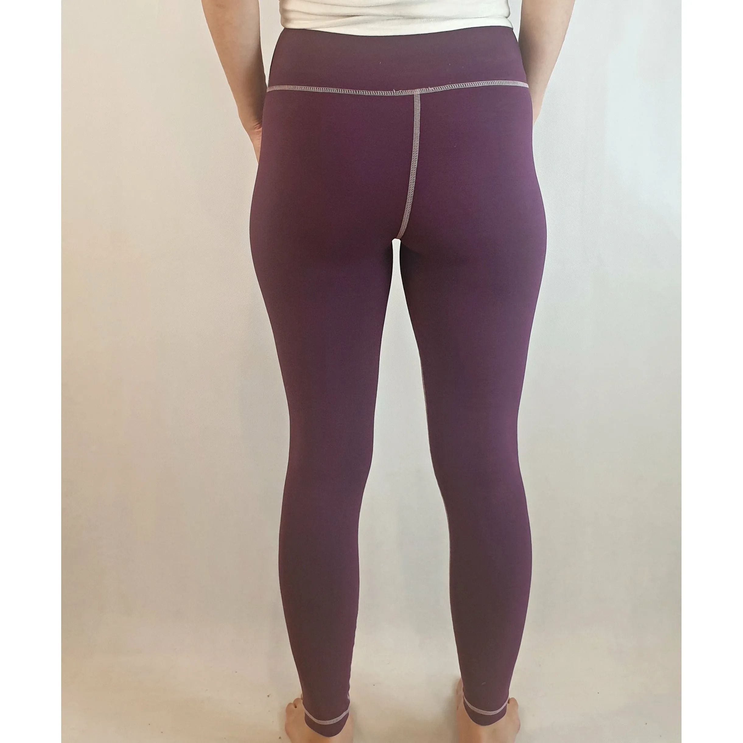 Gorman purple yoga pants / running pants size 6 (fits 6-8)