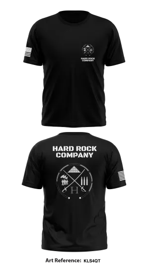 Hard Rock Company Store 1 Short-Sleeve Hybrid Performance Shirt Core Men's Hooded Performance Sweatshirt - KLs4qT