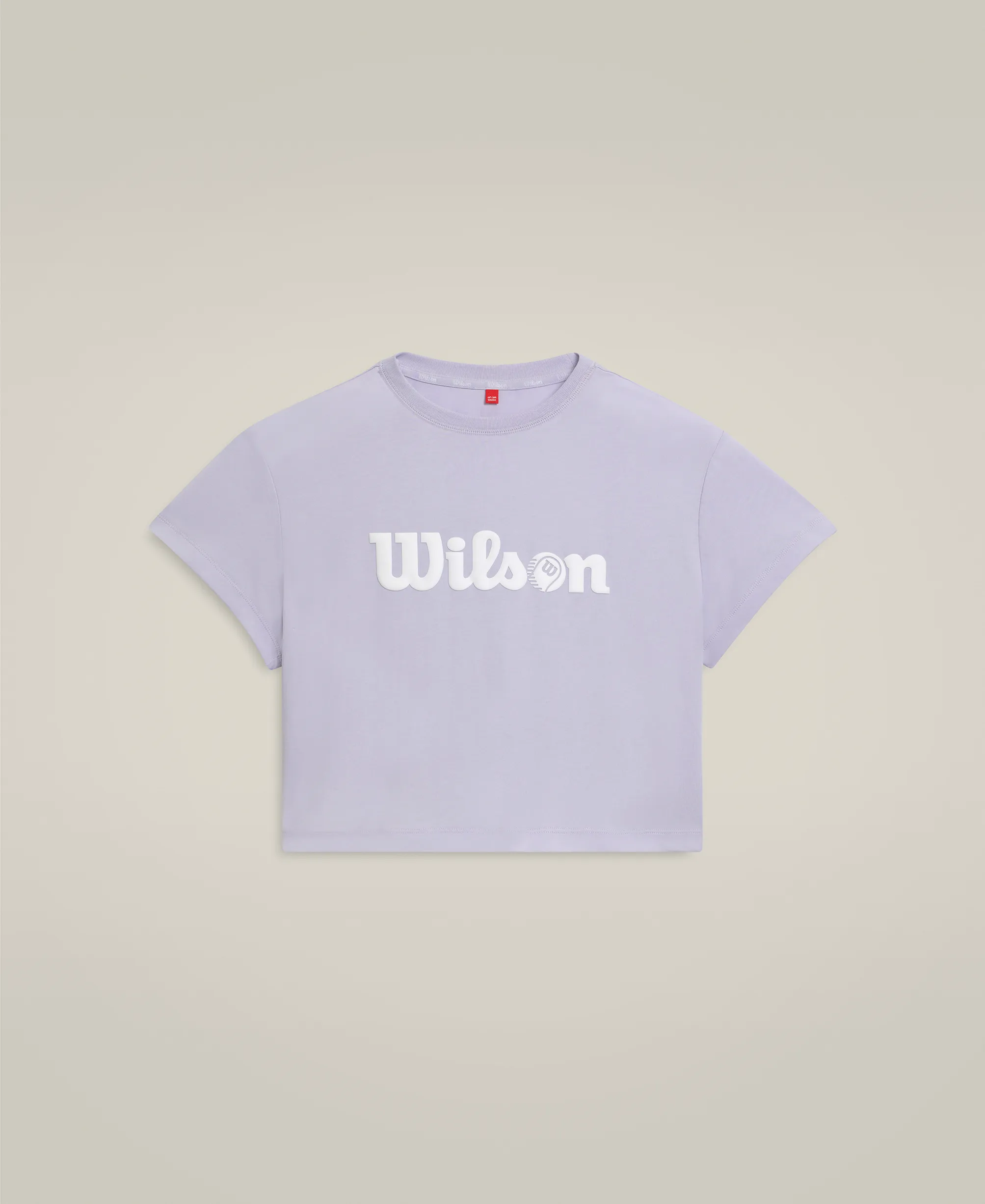 Harper Crop Tee - Lavender
