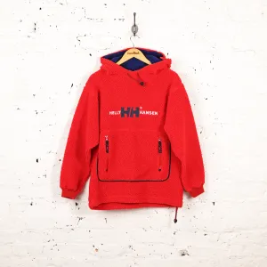 Helly Hansen Pile Fleece Hoodie - Red - XS