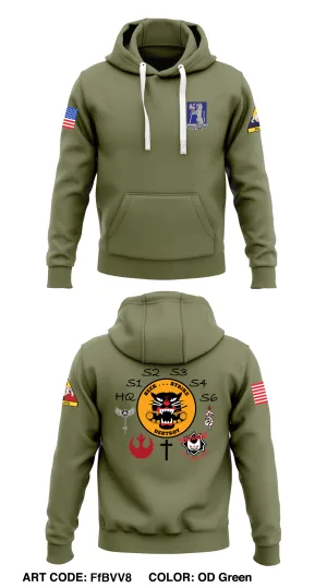 HHC, 1-77 AR  Core Men's Hooded Performance Sweatshirt - FfBVV8