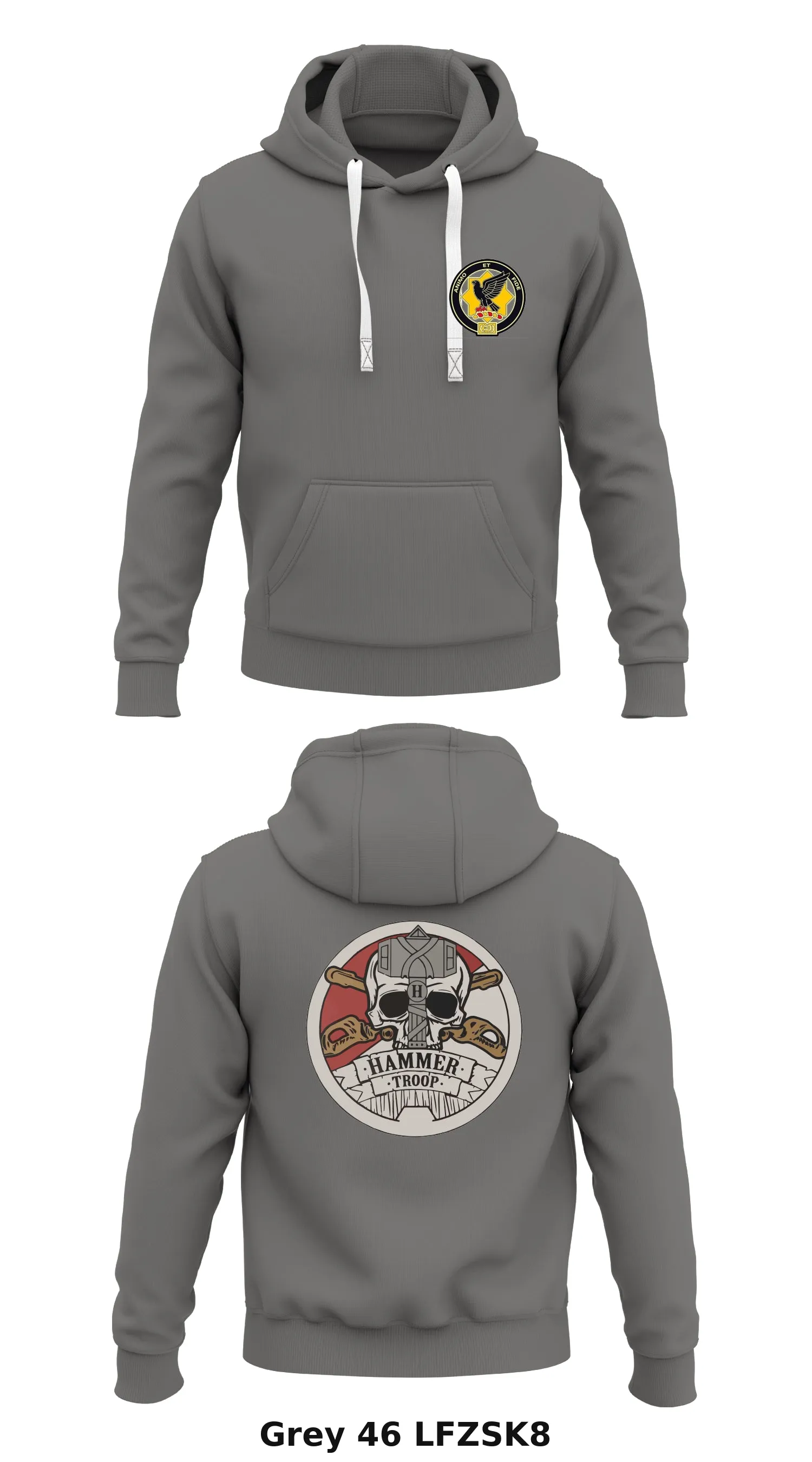 HHT, 5th Squadron, 1st Cavalry Regiment Store 1  Core Men's Hooded Performance Sweatshirt - LFZSK8