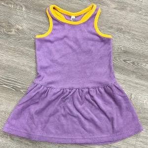 Honesty Clothing Purple/Gold Tennis Dress