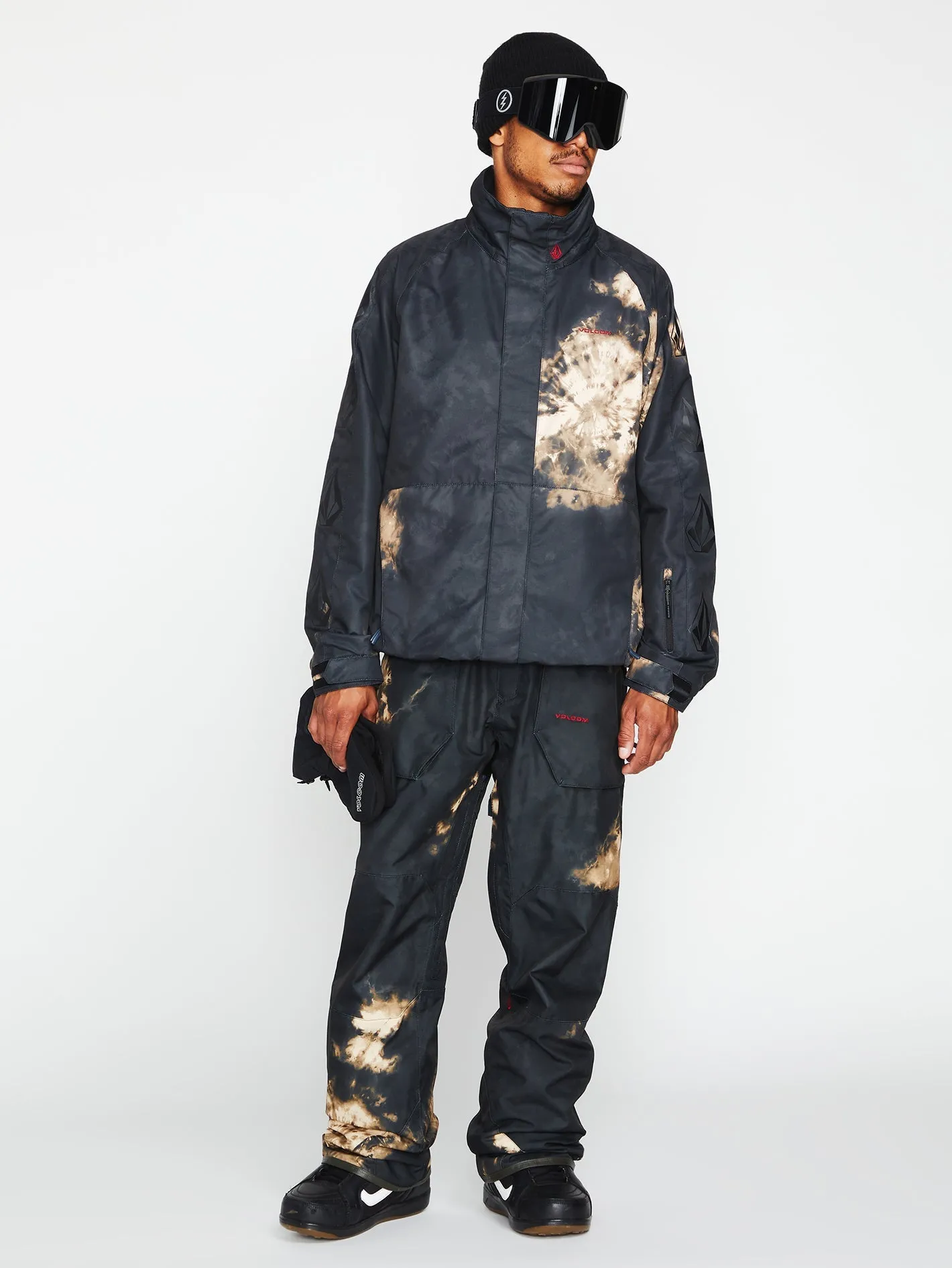 Iconic Stone Insulated Jacket - Bleach Black