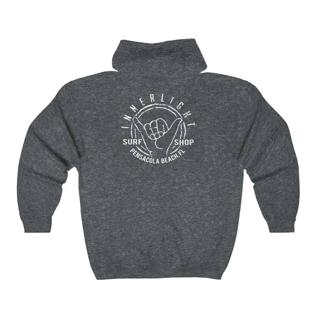IL Shaka Unisex Full Zip Hooded Sweatshirt