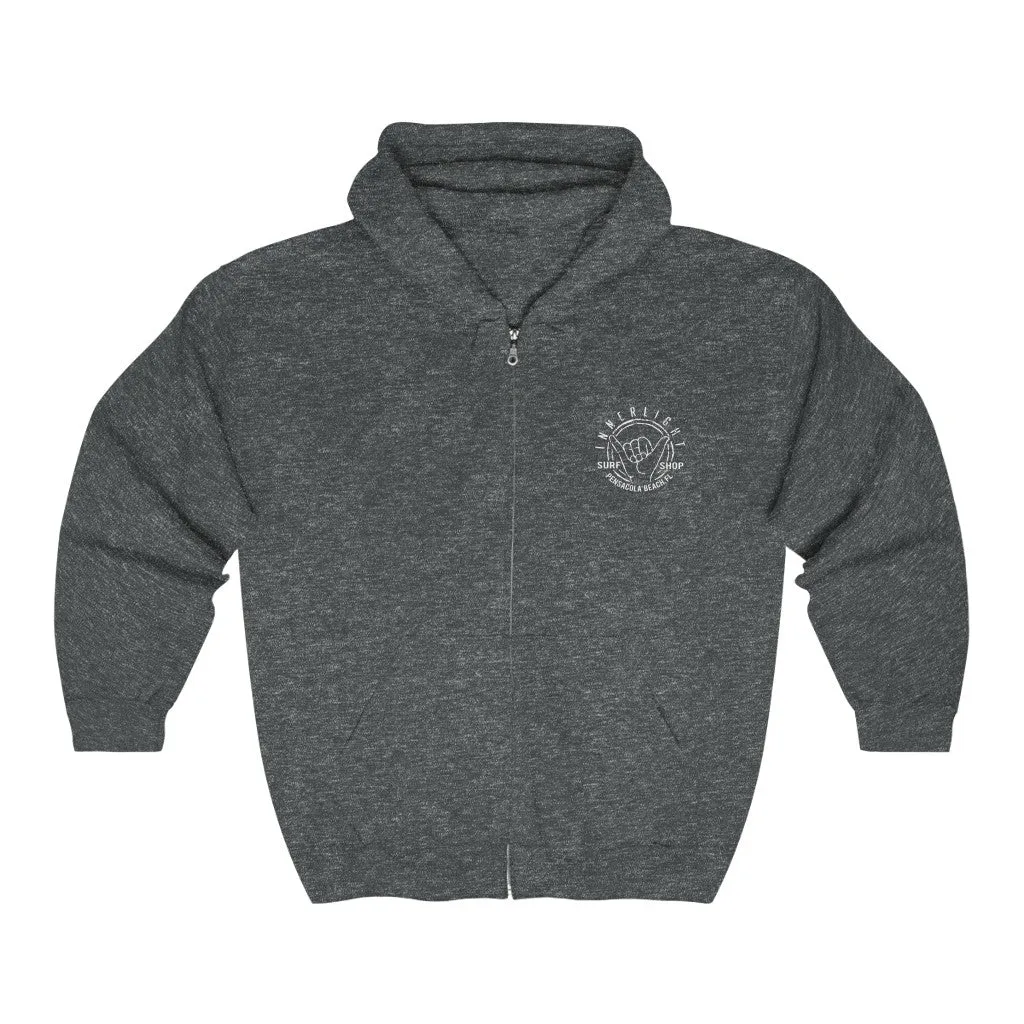 IL Shaka Unisex Full Zip Hooded Sweatshirt