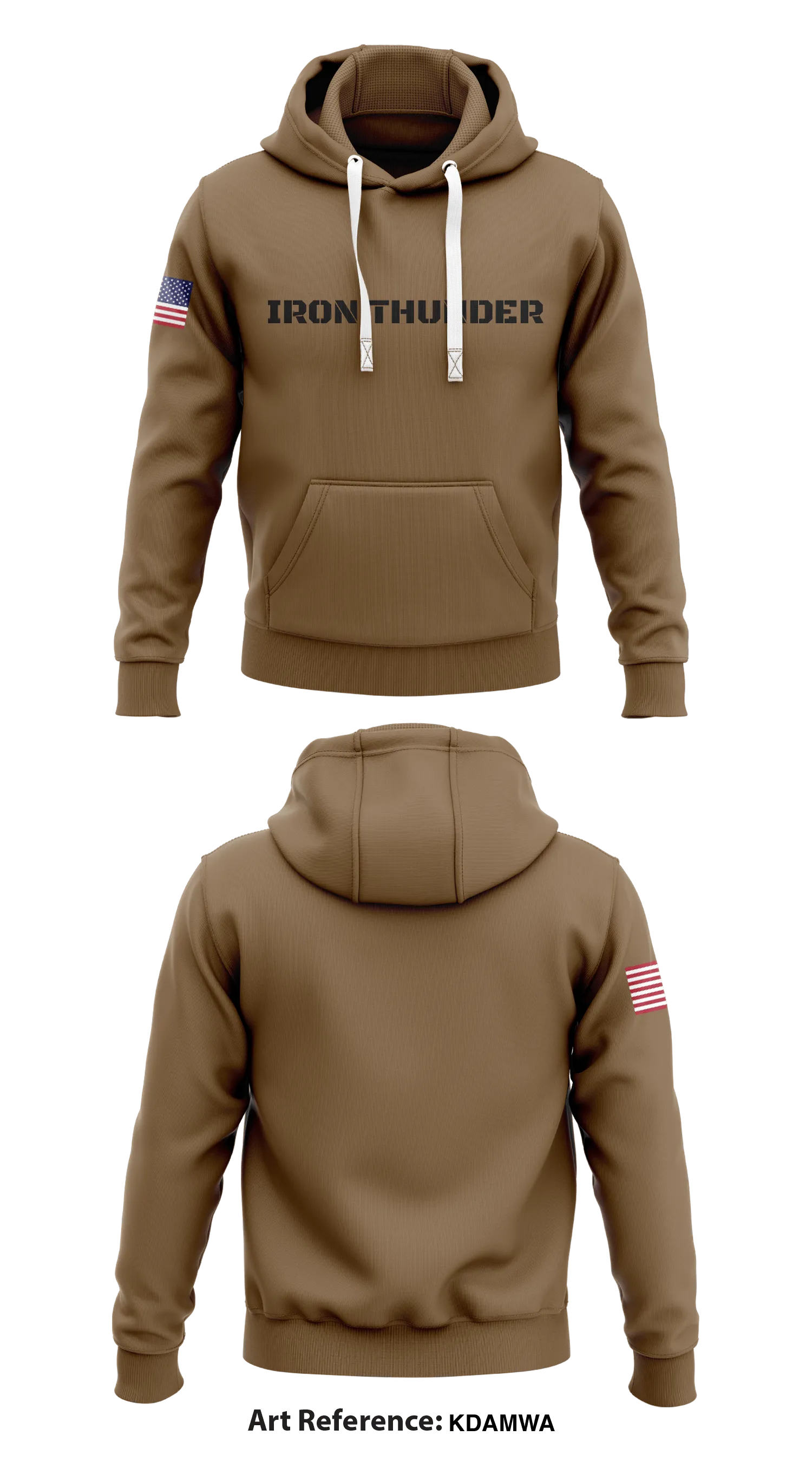 Iron Thunder Store 1  Core Men's Hooded Performance Sweatshirt - kdamwA