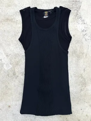 Jean Paul Gaultier Soleil Mesh Layered Top