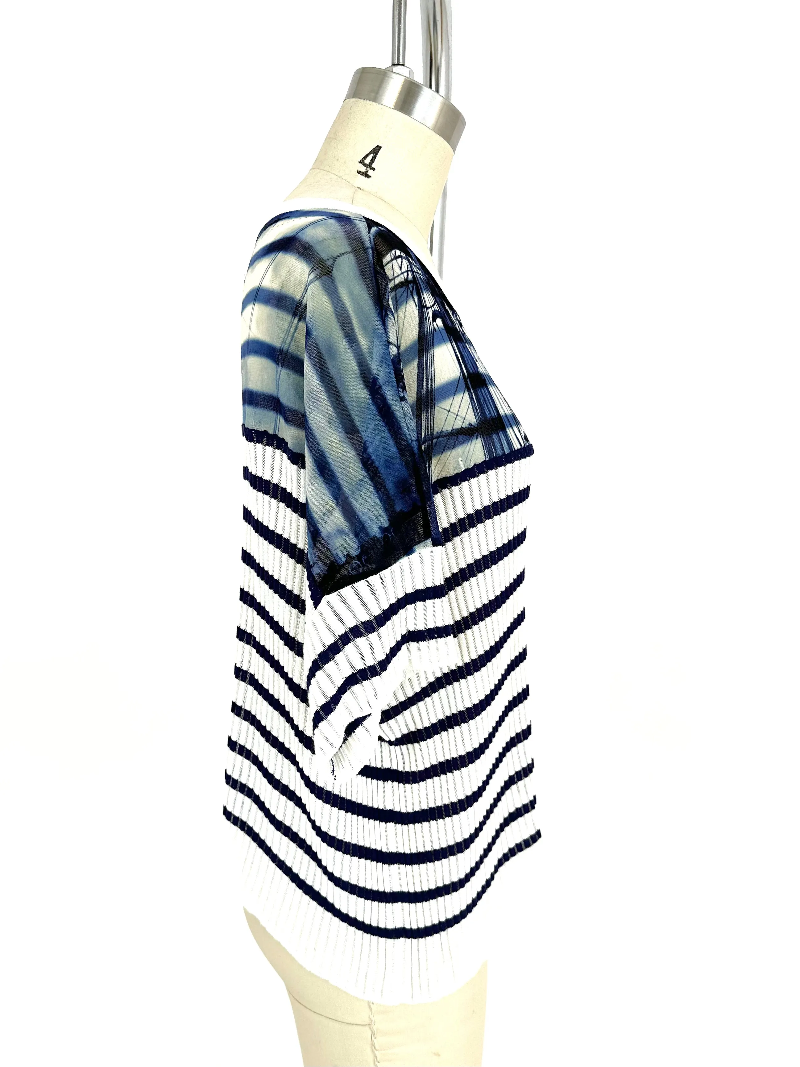 Jean Paul Gaultier Soleil Striped Top
