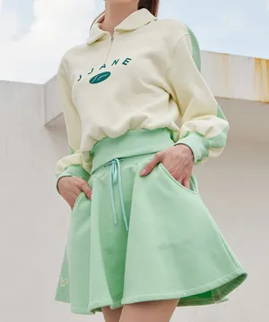 J.Jane Color contrast Sweatshirt SET UP - Melon