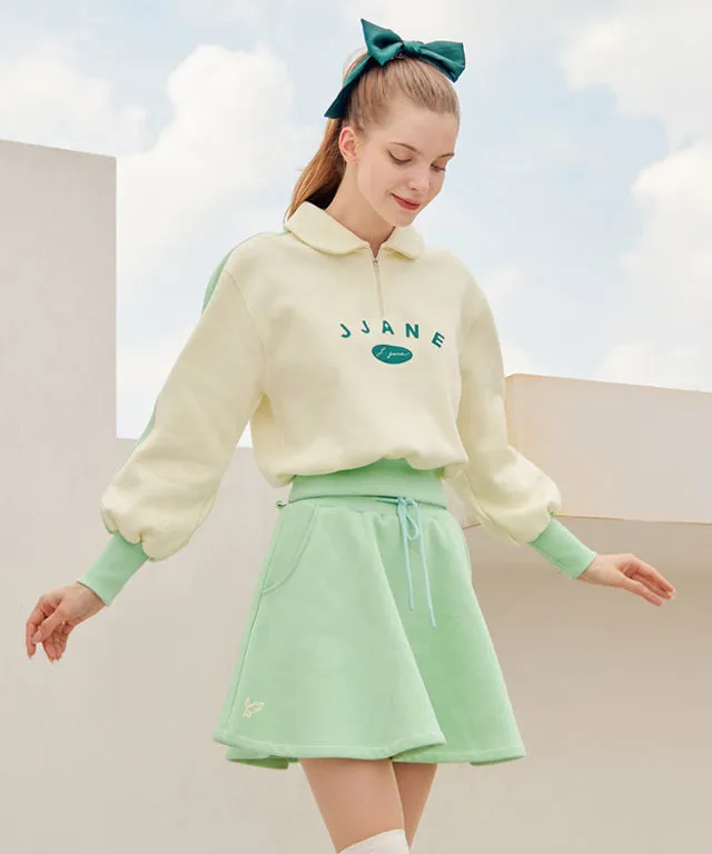 J.Jane Color contrast Sweatshirt SET UP - Melon
