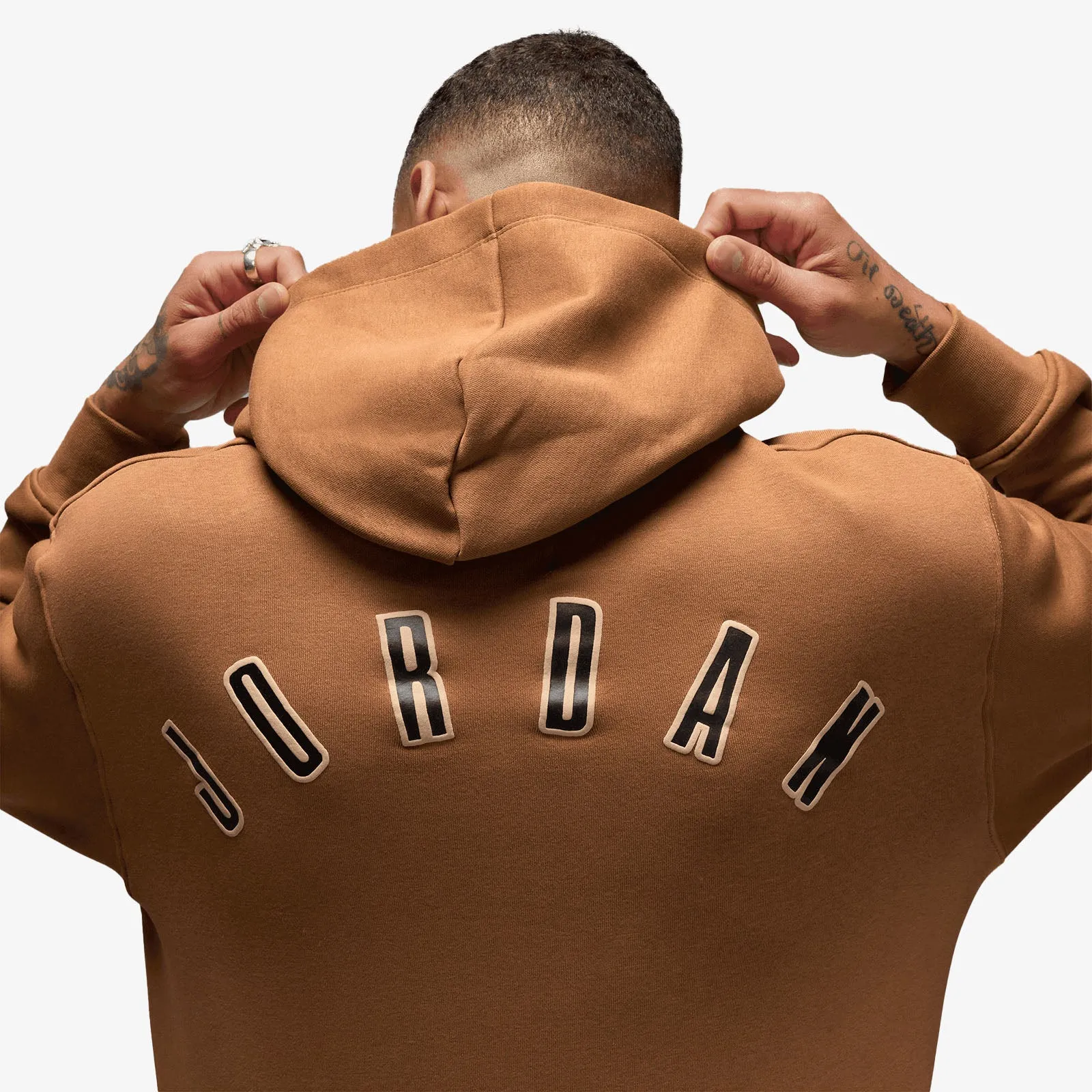 Jordan Flight MVP 23 Fleece Hoodie - Brown