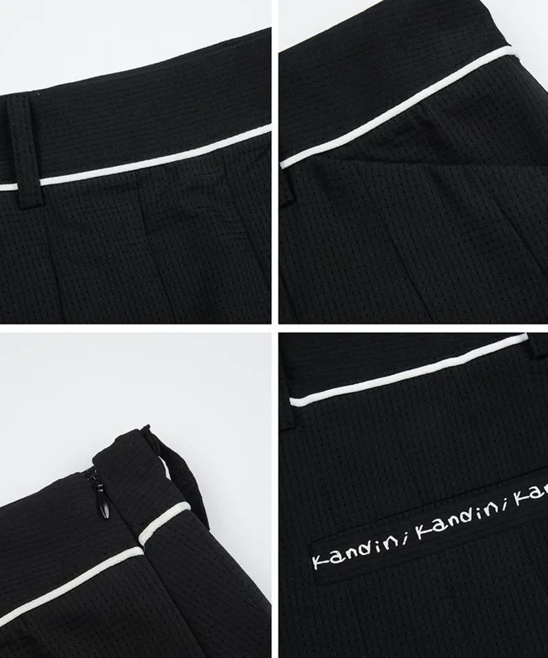 KANDINI Airy Pleats Skirt - Black