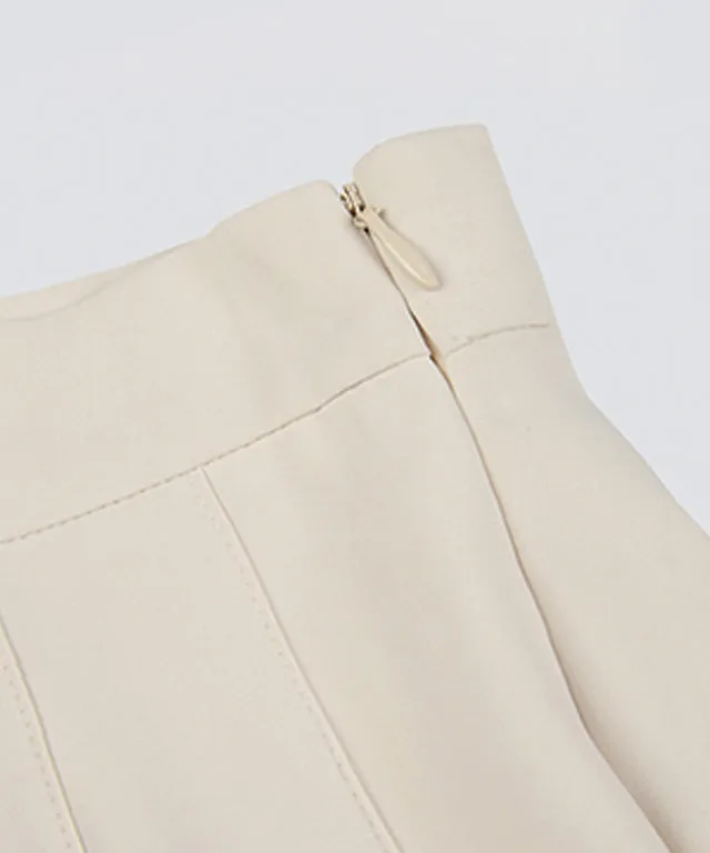 KANDINI Color line Ples Skirt - Cream
