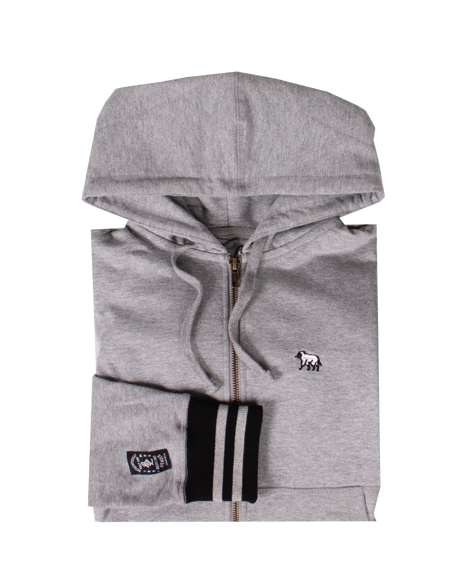 Kids Gray Varsity Logo hoodie