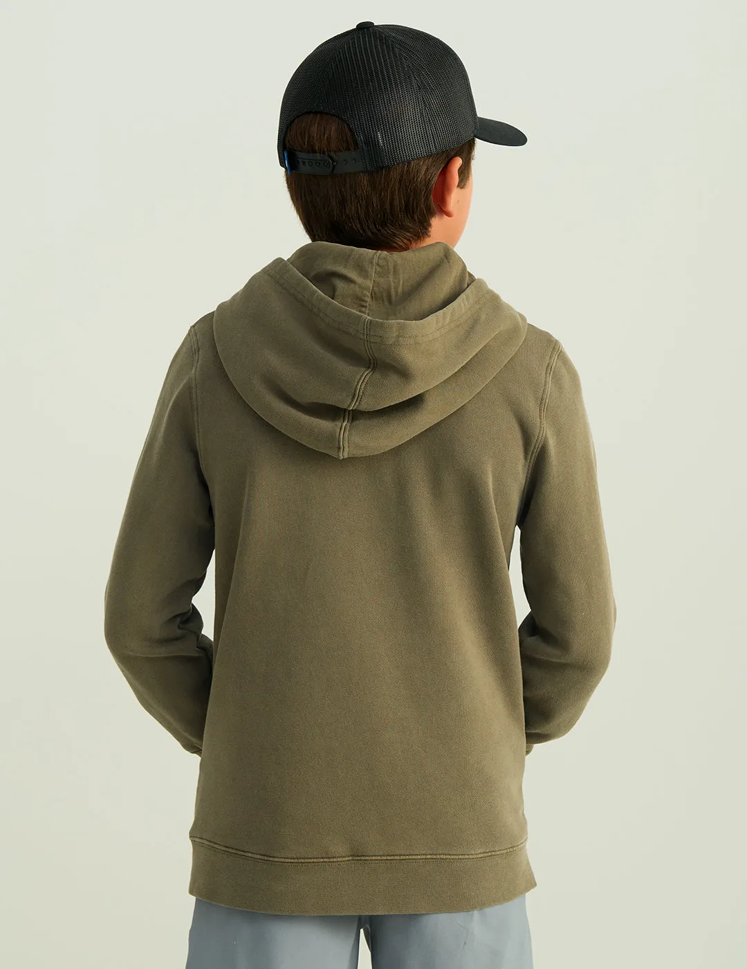 Kids Huk'd Up Logo Hoodie