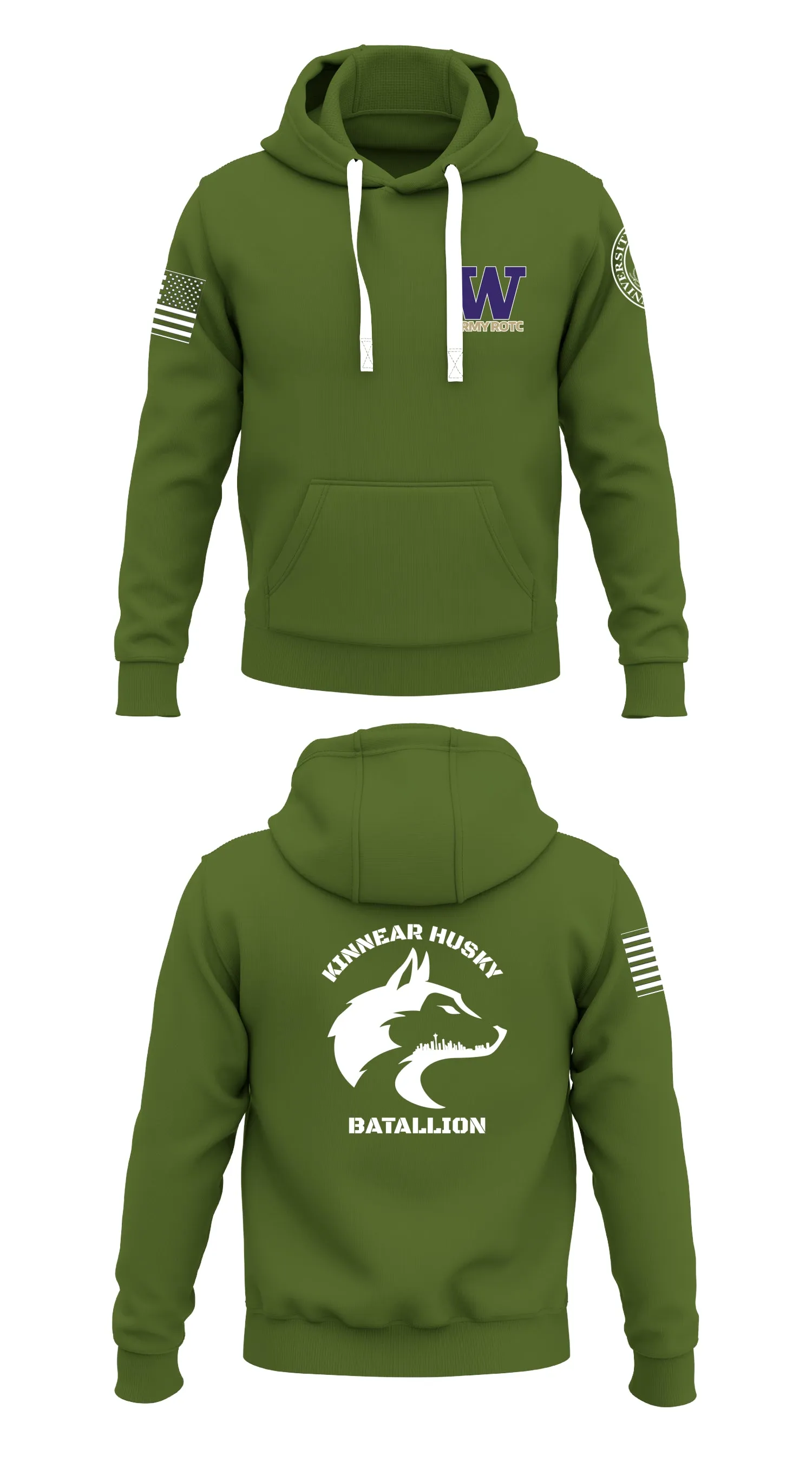 Kinnear Husky Batallion Store 1  Core Men's Hooded Performance Sweatshirt - 59555848481