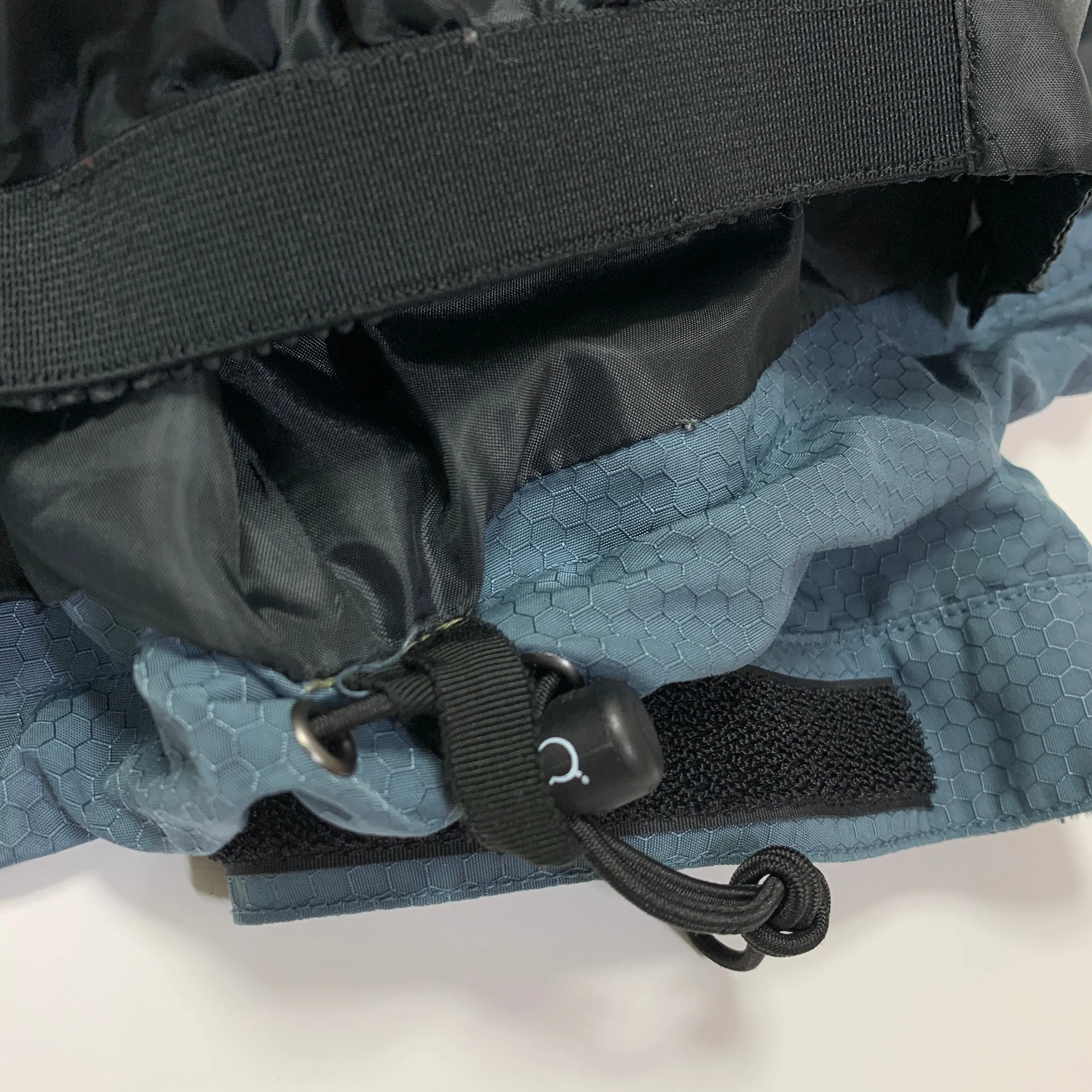 [L] A Bathing Ape Bape x WTAPS Vintage Ripstop Snowboard Jacket Blue