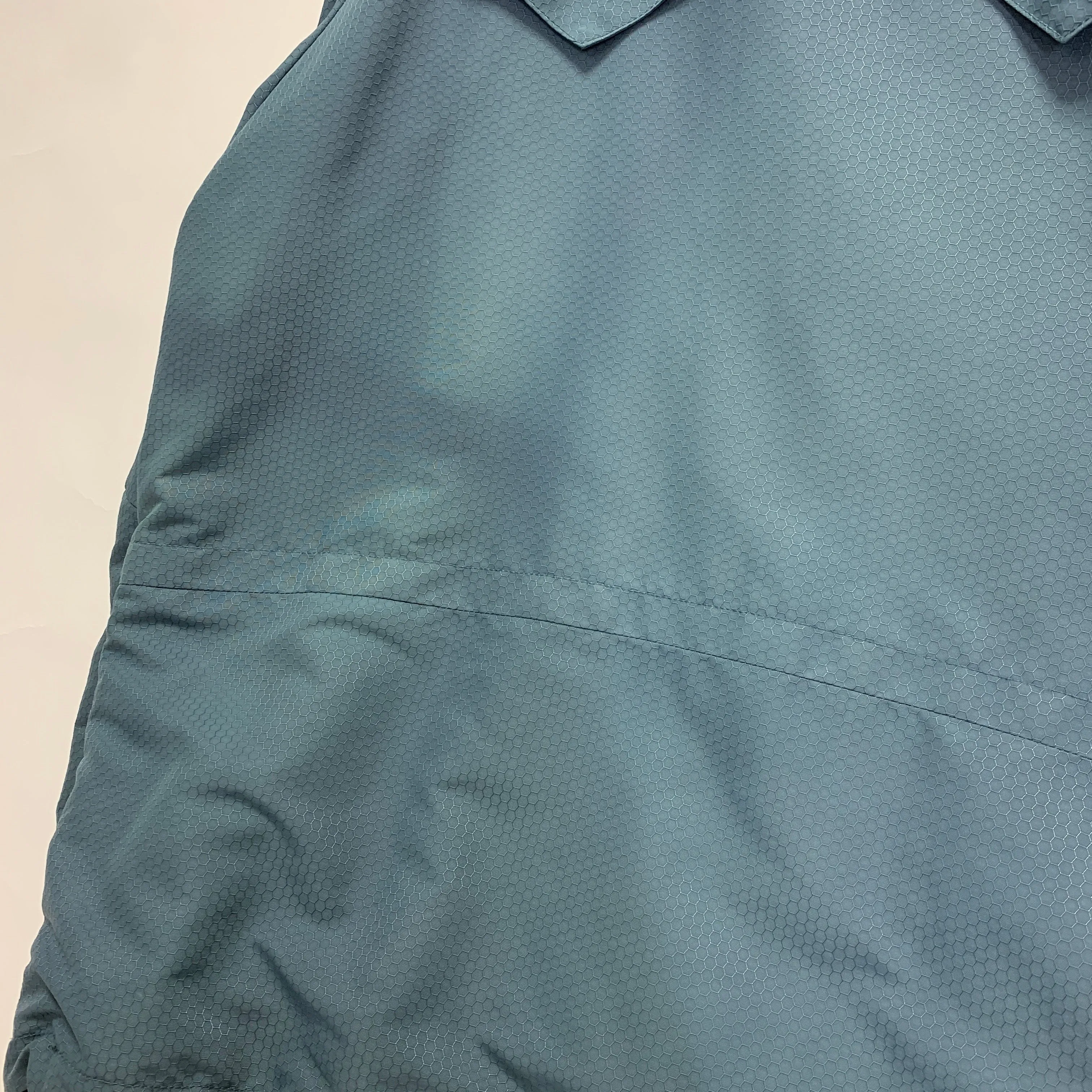 [L] A Bathing Ape Bape x WTAPS Vintage Ripstop Snowboard Jacket Blue