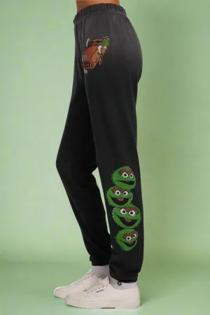 Lauren Moshi Tanzy Oscar The Grouch Racing Joggers