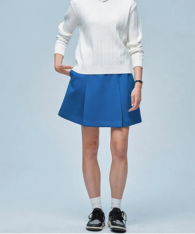 LE SONNET Lily Skirt - Blue