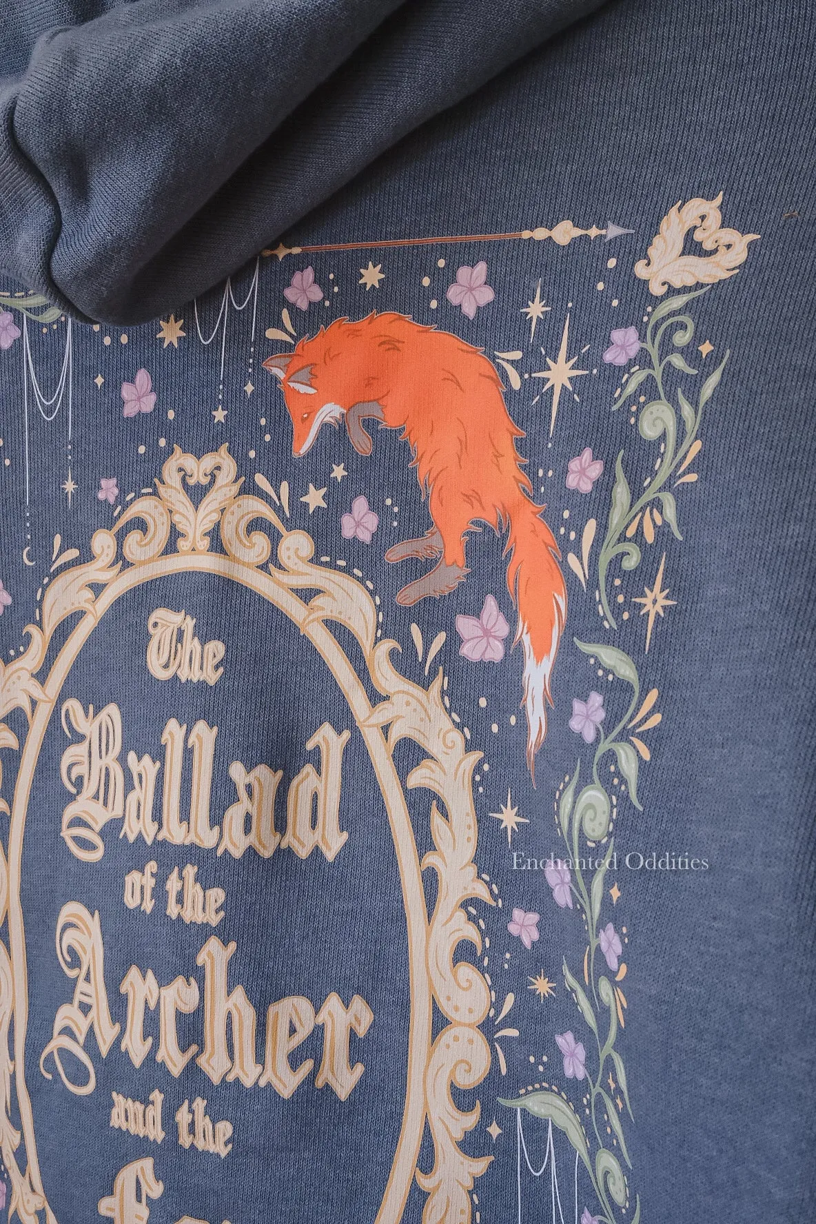 Little Fox zip up hoodie