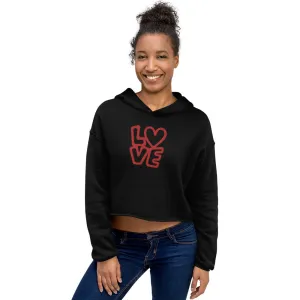 Love Crop Hoodie