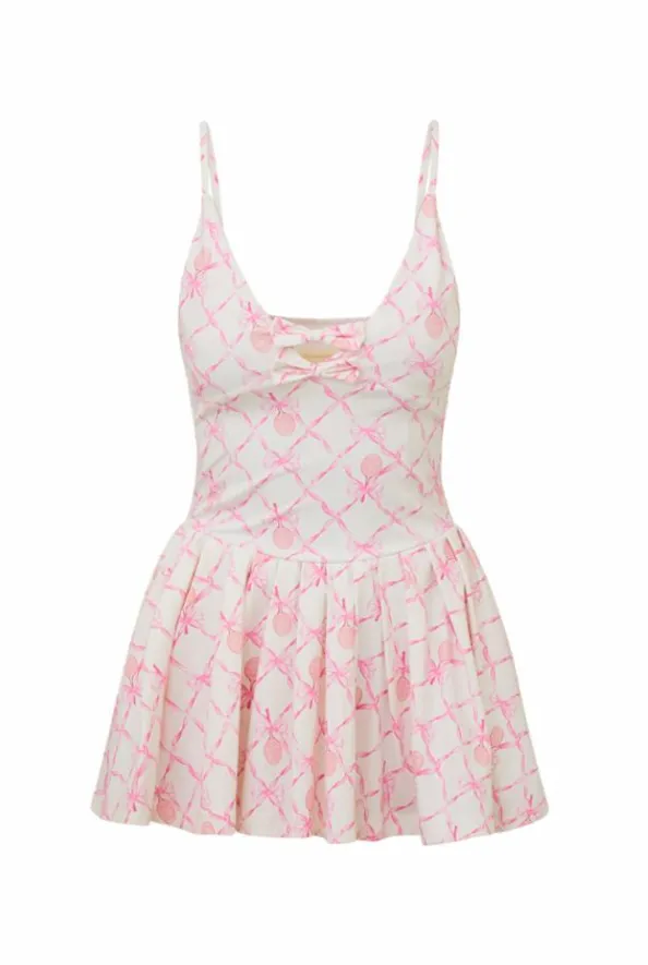 Love Shack Fancy Hubert Dress - Sweetheart Pink