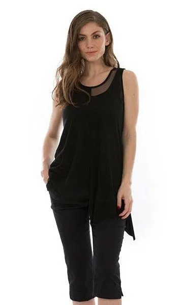 Luukaa Half Mesh Tank