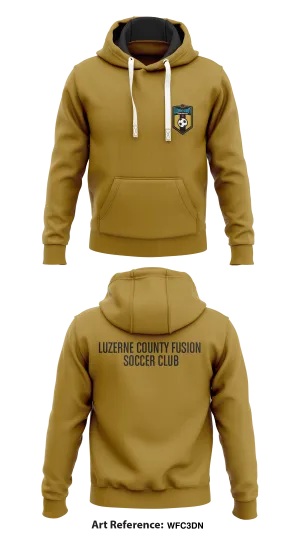 Luzerne County Fusion SC  Store 1  Core Men's Hooded Performance Sweatshirt - WFC3dn