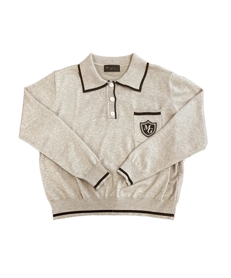MAGIA Pleated Knit Set - Beige