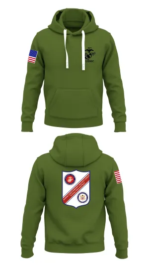 Marine Security Guard Store 1  Core Men's Hooded Performance Sweatshirt - 65698197663